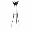 Achla Designs Gazing Globe Ball Stand, Spiked, 34 in. Tall Black Powder Coat Finish -Achla Designs Shop achla designs decorative garden stakes gbs 08 64 1000