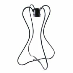 Achla Designs Shop 13 Achla Designs Daffodil Gazing Globe Ball Stand, 21.5 in. Tall Black Powder Coat Finish