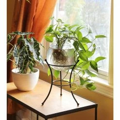 Achla Designs Multi-Use Stand for Planter, Birdbath, Ball, 11.25 in. Tall Black Powder Coat Finish 14 Achla Designs Multi-Use Stand for Planter, Birdbath, Ball, 11.25 in. Tall Black Powder Coat Finish -Achla Designs Shop achla designs decorative garden stakes gbs 20 fa 1000