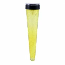 Achla Designs Shop 17 Achla Designs 31.5 in. Tall Yellow Solar Sparkle Cones with Stake (Pack of 3)