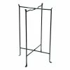 Achla Designs 22 in. Dia Black Powder Coat Iron Multi-Purpose Large Folding Floor Stand -Achla Designs Shop achla designs plant stands cwi 03 64 1000