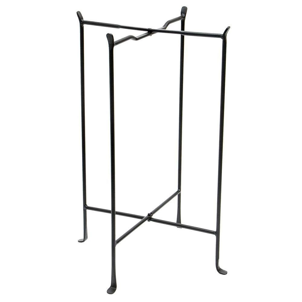 Achla Designs 22 in. Dia Black Powder Coat Iron Multi-Purpose Large Folding Floor Stand 4 Achla Designs 22 in. Dia Black Powder Coat Iron Multi-Purpose Large Folding Floor Stand - Image 2