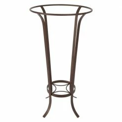 Achla Designs 28 in. Tall Roman Bronze Powder Coat Iron Tulip Plant Stand without Insert -Achla Designs Shop achla designs plant stands fb 19 4f 1000