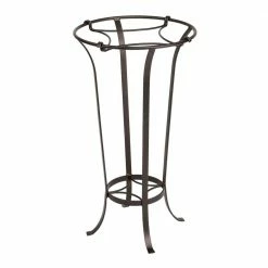 Achla Designs 28 in. Tall Roman Bronze Powder Coat Iron Tulip Plant Stand with Insert 6 Achla Designs 28 in. Tall Roman Bronze Powder Coat Iron Tulip Plant Stand with Insert -Achla Designs Shop achla designs plant stands fb 20 c3 1000