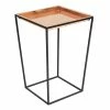 Achla Designs 22 in. Tall Black Powder Coat Steel Large Indoor/Outdoor Arne Plant Stand with Copper Tray -Achla Designs Shop achla designs plant stands fb 46c 64 1000