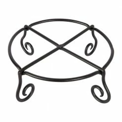 Achla Designs 12.25 in. Dia Black Powder Coat Small Short Piazza Plant Stand -Achla Designs Shop achla designs plant stands gbs 23 44 1000