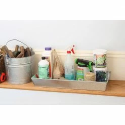 Achla Designs Large Versatile Galvanized Steel Tray, 24 in. W Antique Finish 21 Achla Designs Large Versatile Galvanized Steel Tray, 24 in. W Antique Finish -Achla Designs Shop achla designs planter saucers c 91 d4 1000