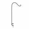 Achla Designs 36 in. Tall Black Powder Coat Iron Deck Rail Shepherd's Pole 2 Achla Designs 36 in. Tall Black Powder Coat Iron Deck Rail Shepherd's Pole -Achla Designs Shop achla designs shepherd s hooks sfp 01 64 1000