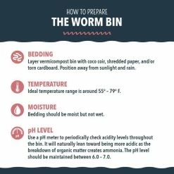Arcadia Garden Products Worm Nerd Live Red Wiggler Composting Worms (500 Worms) 11 Arcadia Garden Products Worm Nerd Live Red Wiggler Composting Worms (500 Worms) -Achla Designs Shop arcadia garden products compost starters wn03 1f 1000