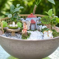 Arcadia Garden Products Tea Party Polyresin Fairy Garden Kit (11-Piece) 12 Arcadia Garden Products Tea Party Polyresin Fairy Garden Kit (11-Piece) -Achla Designs Shop arcadia garden products garden statues fg31 66 1000