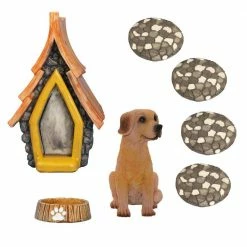 Arcadia Garden Products Friendly Companion Polyresin Fairy Garden Kit (14-Piece) -Achla Designs Shop arcadia garden products garden statues fg37 44 1000