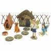Arcadia Garden Products Friendly Companion Polyresin Fairy Garden Kit (14-Piece) -Achla Designs Shop arcadia garden products garden statues fg37 64 1000