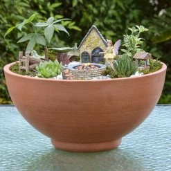 Arcadia Garden Products Pleasant Afternoon Polyresin Fairy Garden Kit (9-Piece) -Achla Designs Shop arcadia garden products garden statues fg38 31 1000