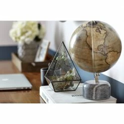 Arcadia Garden Products Geometric 5 in. x 8 in. Glass Pyramid Terrarium -Achla Designs Shop arcadia garden products glass terrariums te32 66 1000