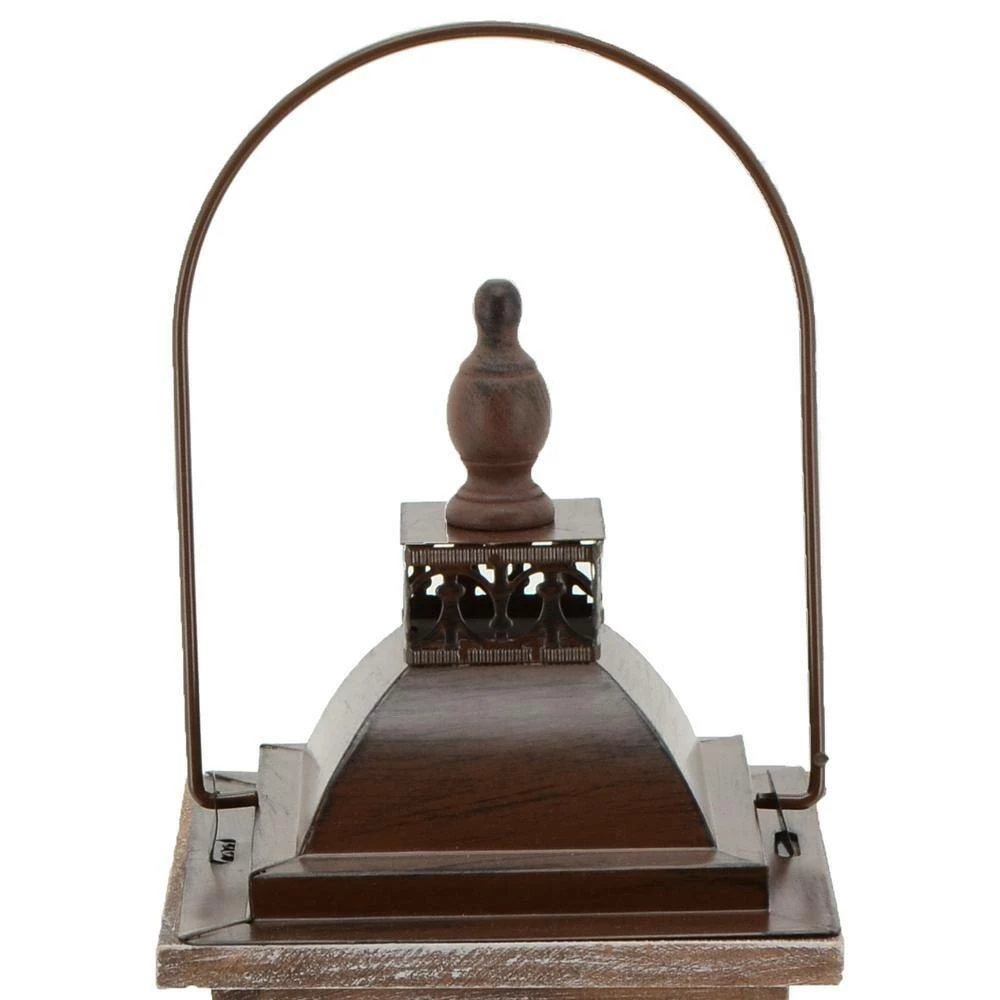 Arcadia Garden Products Bridle 8 in. x 12 in. Glass and Wood Lantern Terrarium 8 Arcadia Garden Products Bridle 8 in. x 12 in. Glass and Wood Lantern Terrarium - Image 6