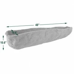 Arcadia Garden Products 48 in. Coconut Replacement Liner for Wall Trough 9 Arcadia Garden Products 48 in. Coconut Replacement Liner for Wall Trough -Achla Designs Shop arcadia garden products plant liners 1545 1f 1000