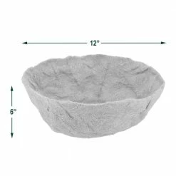 Arcadia Garden Products 12 in. Coconut Replacement Liner for Hanging Baskets -Achla Designs Shop arcadia garden products plant liners 1547 1f 1000