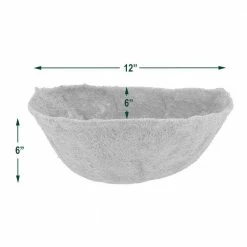 Arcadia Garden Products 12 in. Coconut Replacement Liner for Wall Planter -Achla Designs Shop arcadia garden products plant liners cb51 1f 1000
