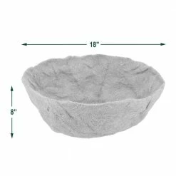 Arcadia Garden Products 18 in. Coconut Replacement Liner for Hanging Baskets -Achla Designs Shop arcadia garden products plant liners cb54 1f 1000