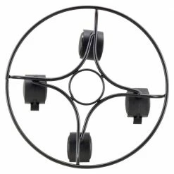 Arcadia Garden Products 10 in. Black Metal Heavy-Duty Plant Caddy 10 Arcadia Garden Products 10 in. Black Metal Heavy-Duty Plant Caddy -Achla Designs Shop arcadia garden products planter caddies 1559 4f 1000