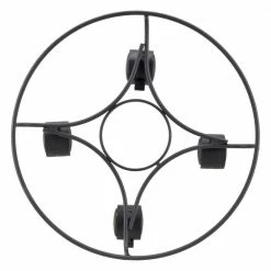 Arcadia Garden Products 13 in. Black Metal Heavy-Duty Plant Caddy -Achla Designs Shop arcadia garden products planter caddies 1560 4f 1000