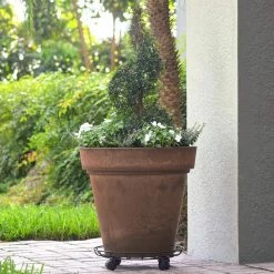 Arcadia Garden Products 16 in. Black Metal Heavy-Duty Plant Caddy 13 Arcadia Garden Products 16 in. Black Metal Heavy-Duty Plant Caddy -Achla Designs Shop arcadia garden products planter caddies 1594 fa 1000