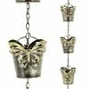 Arcadia Garden Products Rain Chain with Butterfly Pails -Achla Designs Shop arcadia garden products rain chains rc02 64 1000