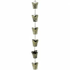 Arcadia Garden Products Rain Chain with Butterfly Pails -Achla Designs Shop arcadia garden products rain chains rc02 c3 1000