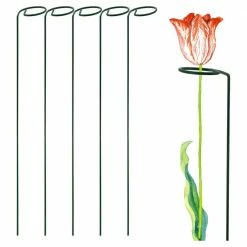 Arcadia Garden Products 18 in. H. x 2 in. Loop Flower Support (5-Pack)