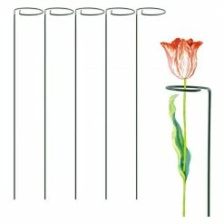 Arcadia Garden Products 40 in. H. x 5 in. Loop Flower Support (5-Pack)