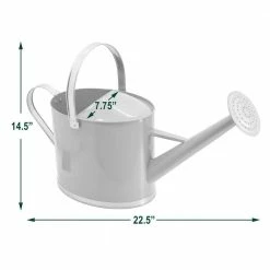 Arcadia Garden Products Chic 1.8 Gal. Sky Blue Metal Watering Can 12 Arcadia Garden Products Chic 1.8 Gal. Sky Blue Metal Watering Can -Achla Designs Shop arcadia garden products watering cans wc17 44 1000