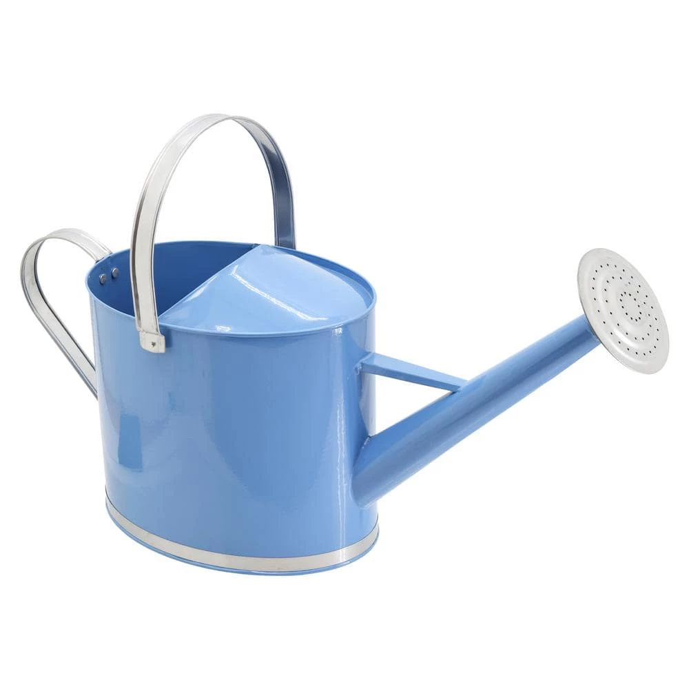 Arcadia Garden Products Chic 1.8 Gal. Sky Blue Metal Watering Can 3 Arcadia Garden Products Chic 1.8 Gal. Sky Blue Metal Watering Can