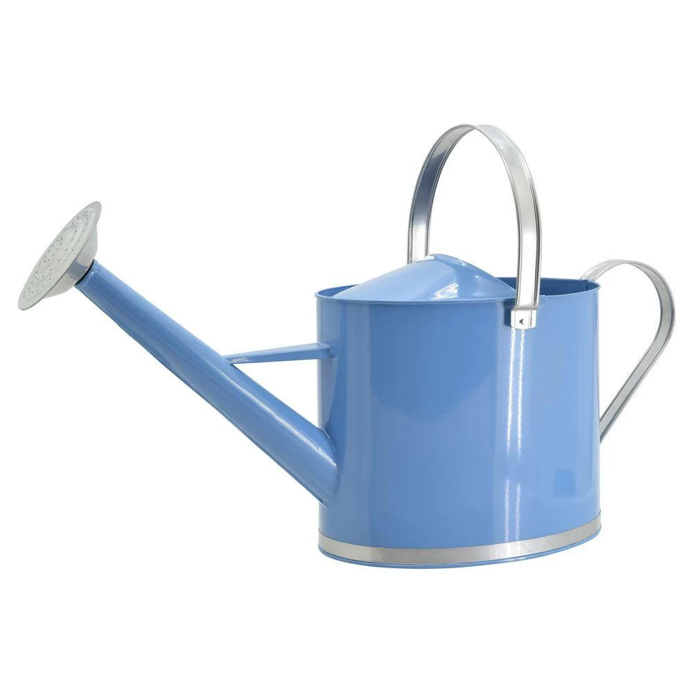 Arcadia Garden Products Chic 1.8 Gal. Sky Blue Metal Watering Can 4 Arcadia Garden Products Chic 1.8 Gal. Sky Blue Metal Watering Can - Image 2
