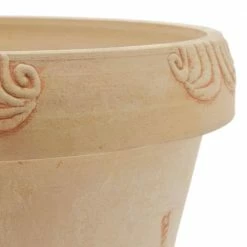 Arcadia Garden Products Dragonfly 12-1/2 in. x 10 in. Beige PSW Pot -Achla Designs Shop beige arcadia garden products plant pots of33b 4f 1000