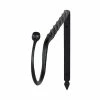 Achla Designs Wrought Iron Twisted Jumbo Bracket, Large, 18 in. W Black Powder Coat Finish -Achla Designs Shop black achla designs plant hangers b 26 64 1000
