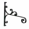 Achla Designs 18 in. W Large Black Powder Coat Iron All-Purpose Traditional Style Bracket -Achla Designs Shop black achla designs plant hangers b 28 64 1000