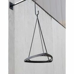 Achla Designs Lina I 18.4 in. Tall Terra Cotta Modern Plant Hanger -Achla Designs Shop black achla designs plant hangers bh 01 1f 1000