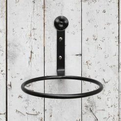 Achla Designs 6 in. Dia Black Powder Coat Metal Wall Mounted Flower Pot Holder Ring Bracket 13 Achla Designs 6 in. Dia Black Powder Coat Metal Wall Mounted Flower Pot Holder Ring Bracket -Achla Designs Shop black achla designs plant hangers sfr 06 44 1000