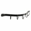 Achla Designs 19.5 in. W Black Powder Coat Wall Bracket with 5-Hooks -Achla Designs Shop black achla designs plant hangers swb 02 64 1000