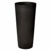 Arcadia Garden Products Contempo Tall Round 13 in. x 28 in. Black PSW Pot -Achla Designs Shop black arcadia garden products plant pots s32bk 64 1000