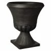 Arcadia Garden Products Hamilton 18 in. x 22 in. Black PSW Urn -Achla Designs Shop black arcadia garden products urn planters db51bk 64 1000
