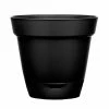 Southern Patio Graff Large 15.9 in. x 14.2 in. Black Resin Self-Watering Planter 2 Southern Patio Graff Large 15.9 in. x 14.2 in. Black Resin Self-Watering Planter -Achla Designs Shop black southern patio plant pots gs1606bk 64 1000