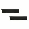 Southern Patio 36 in. Medallion Hanging Windowsill Resin Garden Box Planter (2-Pack) -Achla Designs Shop black southern patio planter boxes 2 x spat mb3612bk 64 1000