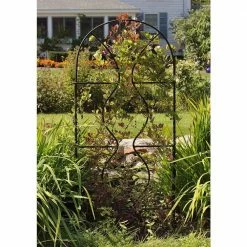 Achla Designs Orangery Trellis Gardening Tool, 65 in. Tall Black Powdercoat Finish -Achla Designs Shop blacks achla designs garden trellises ft 11 4f 1000