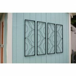 Achla Designs Traditional Corona Decorative Garden Trellis of 2-Pieces, 42 in. Tall Black Powder Coat Finish 10 Achla Designs Traditional Corona Decorative Garden Trellis of 2-Pieces, 42 in. Tall Black Powder Coat Finish -Achla Designs Shop blacks achla designs garden trellises ft 55 1f 1000