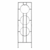 Achla Designs Modern Samsara Decorative Garden Trellis, 79.75 in. Tall Black Powder Coat Finish -Achla Designs Shop blacks achla designs garden trellises ft 58 64 1000