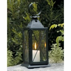 Achla Designs Indoor Outdoor Raleigh Tavern Lantern, 14.5 in. Tall Black Powder Coat Finish 9 Achla Designs Indoor Outdoor Raleigh Tavern Lantern, 14.5 in. Tall Black Powder Coat Finish -Achla Designs Shop blacks achla designs outdoor lanterns vhl 07 1f 1000