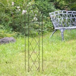 Arcadia Garden Products Emerald 48 in. x 10 in. Metal Trellis -Achla Designs Shop blacks arcadia garden products garden trellises tr01 c3 1000