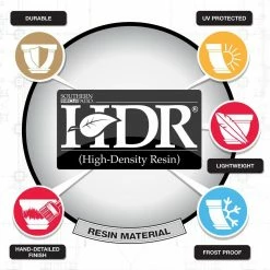 Southern Patio Newland Large 16 in. x 13.5 in. High Density Resin Bone Square Planter 19 Southern Patio Newland Large 16 in. x 13.5 in. High Density Resin Bone Square Planter -Achla Designs Shop bone southern patio plant pots hdr 012184 d4 1000