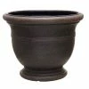 Southern Patio Jean Pierre Large 19 in. x 14.5 in. Brownstone Resin Composite Planter -Achla Designs Shop brownstone southern patio plant pots cmx 054726 64 1000